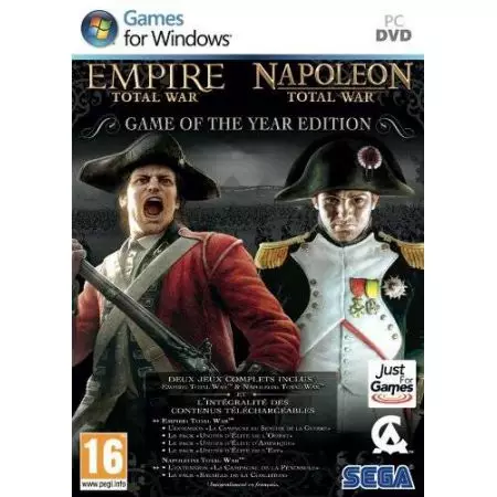 Jeu Pc - Empire Total War Et Napoleon Total War Goty