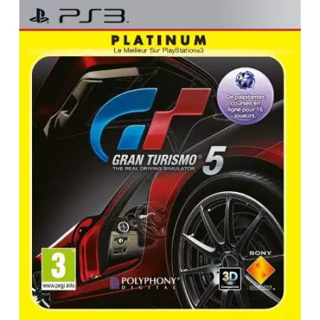 Jeu Ps3 - Gran Turismo 5 Platinum (GT5)