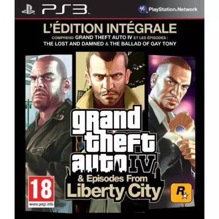 Jeu Ps3 - GTA IV Edition Integrale & Episodes From Liberty City
