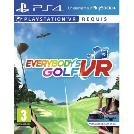 Jeu PS4 VR - Everybody's Golf VR