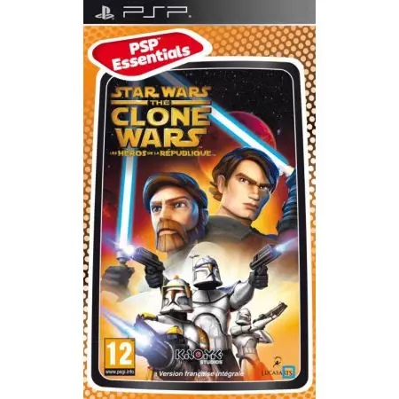 Jeu PSP - Star Wars The Clone Wars : Les Heros De La Republique 5disney)