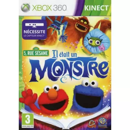 Jeu Xbox 360 - 5, Rue Sesame : Il Etait Un Monstre