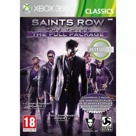 Jeu Xbox 360 - Saints Row : The Third The Full Package