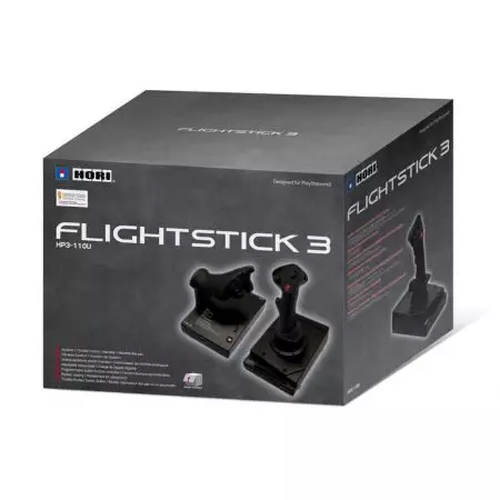 Joystick + Manette de Gaz Flight Stick 3 Console Ps3 - Avion - Hori