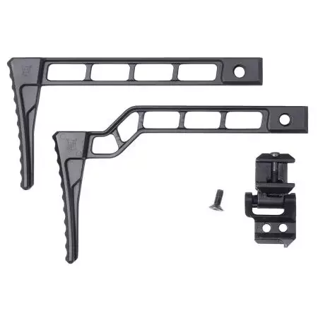 Kit Double Crosse Pliable Picatinny Delta Armory - Noir