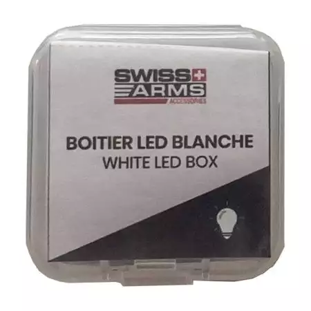 Lampe LED Signal Lumineux Type V-Lite Swiss Arms - Blanc