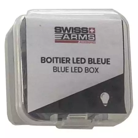 Lampe LED Signal Lumineux Type V-Lite Swiss Arms - Bleu