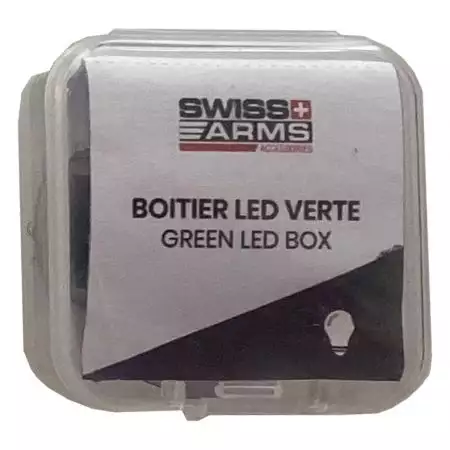 Lampe LED Signal Lumineux Type V-Lite Swiss Arms - Vert