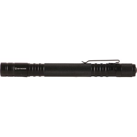Lampe Stylo Tactique 270 Lumens Skywoods - Noir