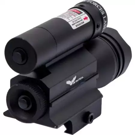 Lampe Tactique LED + Laser JS Tactical - Noir