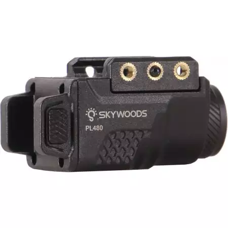 Lampe Tactique Ouragan 480 Lumens Skywoods - Noir