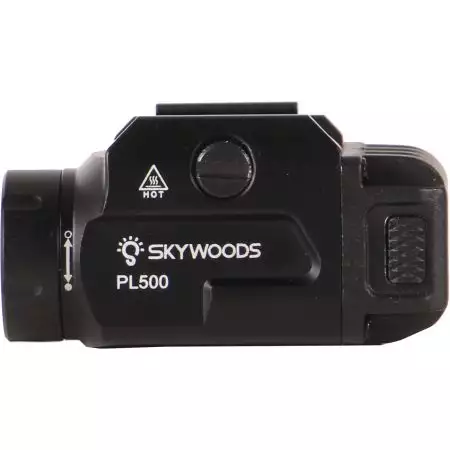 Lampe Tactique Rafale 500 Lumens Skywoods - Noir