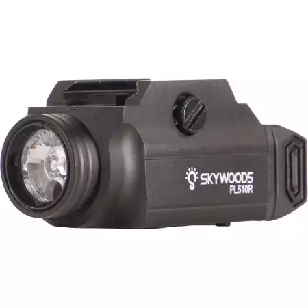 Lampe Tactique Typhon 510 Lumens + Laser Skywoods - Noir