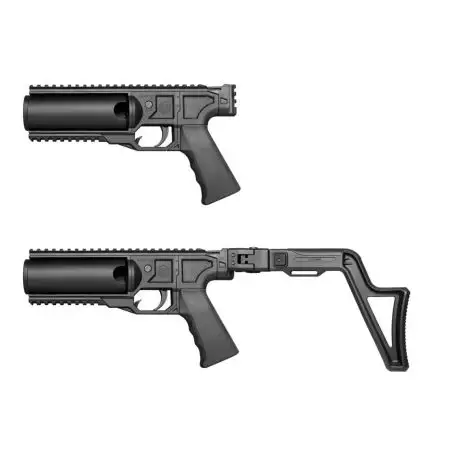 Lance-Grenade Modulaire KT320 GL 40mm Krytac - Noir