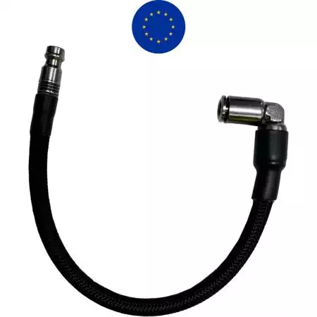 Ligne HPA Coudée Drop-In - EU - Flexible 6mm - Tressé - Balystik