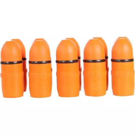Lot 10 Grenades 40mm MK2 Pecker TAGInn - Orange