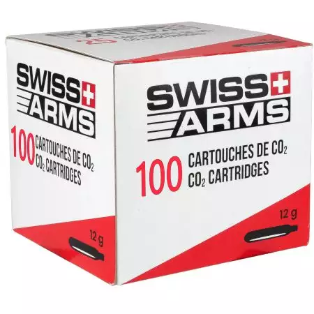 Lot 100 Cartouches de CO2 Swiss Arms