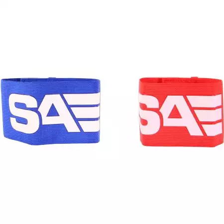 Lot 4 Brassards Team Patch - Rouge & Bleu - Swiss Arms