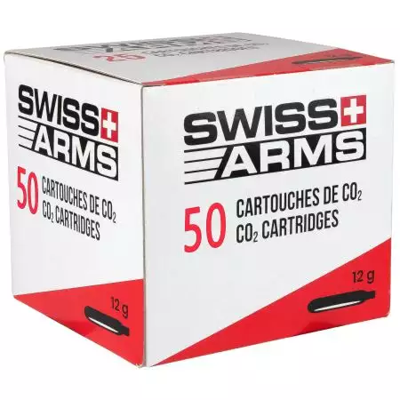 Lot 50 Cartouches de CO2 Swiss Arms