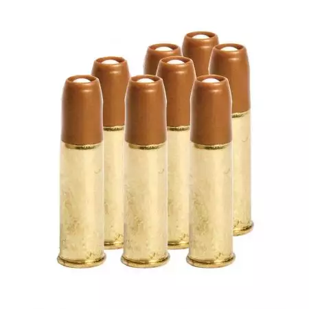 Lot 8 Douilles Cartouches Revolver M&P R8 SW Umarex - 264471