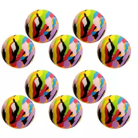 Lot de 10 Balles en Mousse - Grenade Matrix - T238