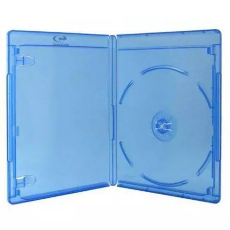 Lot de 10 Boitiers Blu-Ray Bleu Translucide Avec Logo