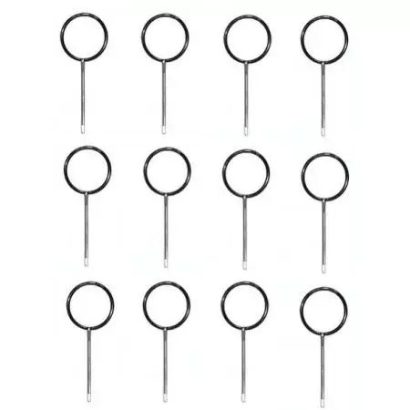 Lot de 12 Goupilles pour Grenade Co2 Type Thunder B APS - Silver