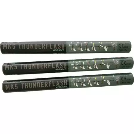 Lot de 3 Bâtons Détonnant MK5 Thunderflash - Enola Gaye