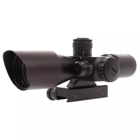 Lunette de Visée (Scope) 2.5-10x40 Réticule Lumineux MIL-DOT + Laser