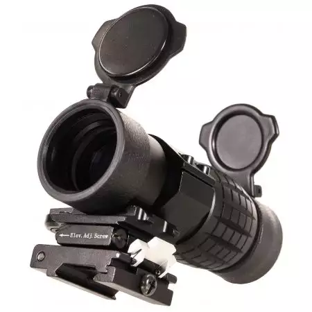 Lunette Magnifier x3 - Flip To Side - JS Tactical - Noir