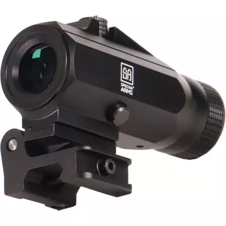 Lunette Magnifier x4 Core - Flip To Side - Specna Arms - Noir