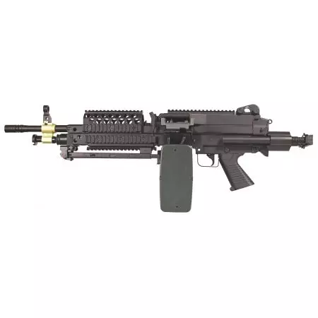 Machine Gun FN Herstal Minimi MK46 (MK 46) Full Metal A&K - Noir