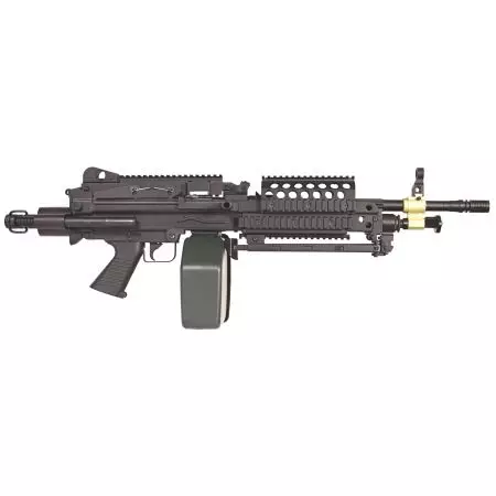 Machine Gun FN Herstal Minimi MK46 (MK 46) Full Metal A&K - Noir
