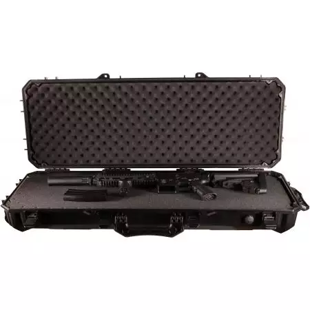Mallette Rigide Waterproof &agrave; Roulettes ASG - Noir