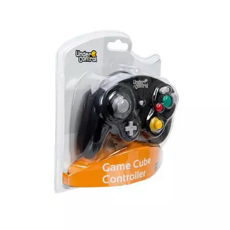 Manette Console Nintendo GameCube & Wii Noire Under Control - AWII0443