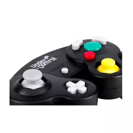 Manette Console Nintendo GameCube & Wii Noire Under Control - AWII0443