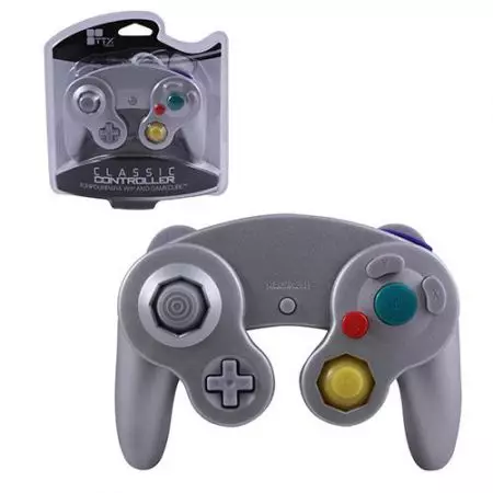 Manette Console Nintendo GameCube & Wii Silver - AGC1247