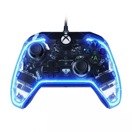 Manette Lumineuse Xbox One Afterglow Officielle Microsft 