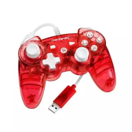 Manette Ps3 Rock Candy Rouge
