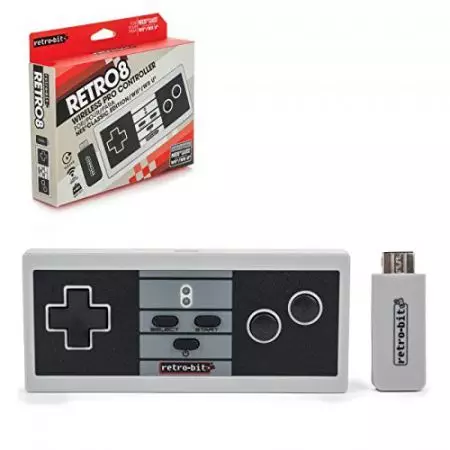 Manette Sans Fil Type Nes pour NES Mini / Wii & Wii U