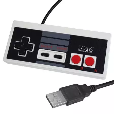 Manette USB PC / MAC Type Classic Nintendo NES - EAXUS