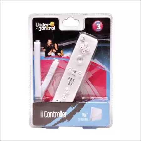 Manette Wii & Wii U Blanche - Wiimote - ii Controller Under Control - 2232