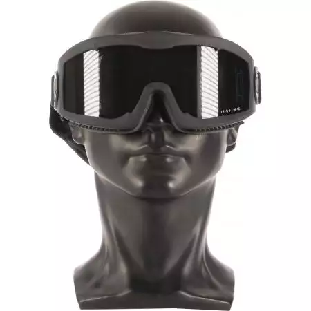 Masque AERO Antibu&eacute;e - Ecran Fum&eacute; - Lancer Tactical - Noir