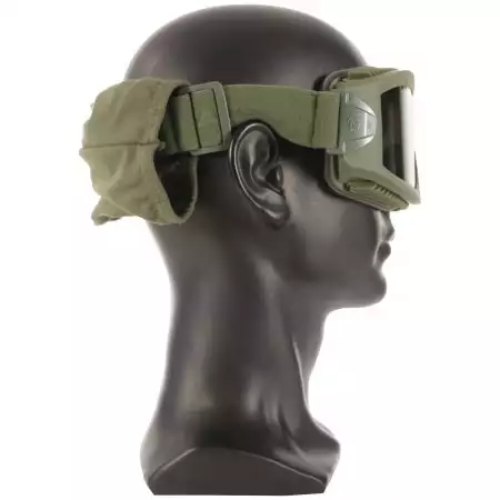 Masque AERO Antibuée - Ecran Fumé - Lancer Tactical - Olive