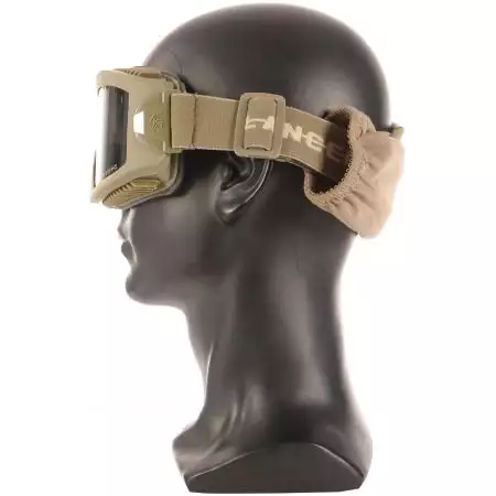 Masque AERO Antibuée - Ecran Fumé - Lancer Tactical - Tan