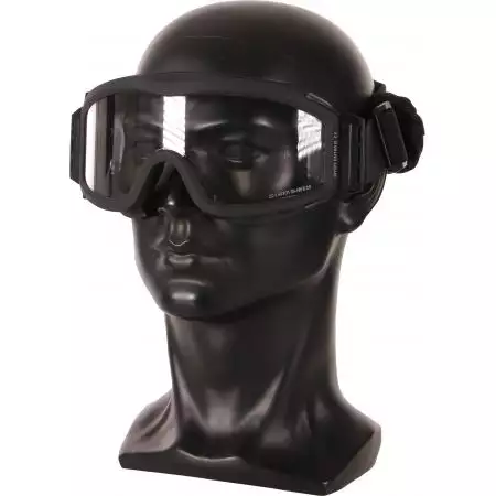 Masque Antibu&eacute;e - 3 Verres - Delta Tactics - Noir