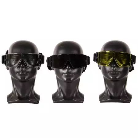 Masque Antibu&eacute;e X8 - 3 Verres - Delta Tactics - Noir