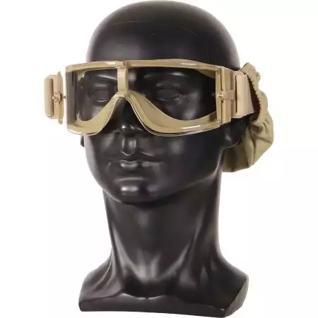 Masque Antibu&eacute;e X8 - 3 Verres - Delta Tactics - Tan