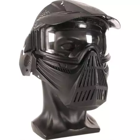 Masque Complet Type Speedsoft Delta Tactics - Noir