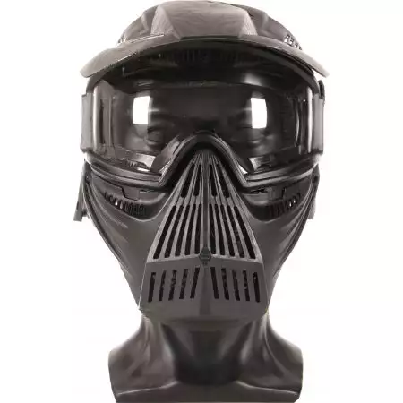 Masque Complet Type Speedsoft Delta Tactics - Noir